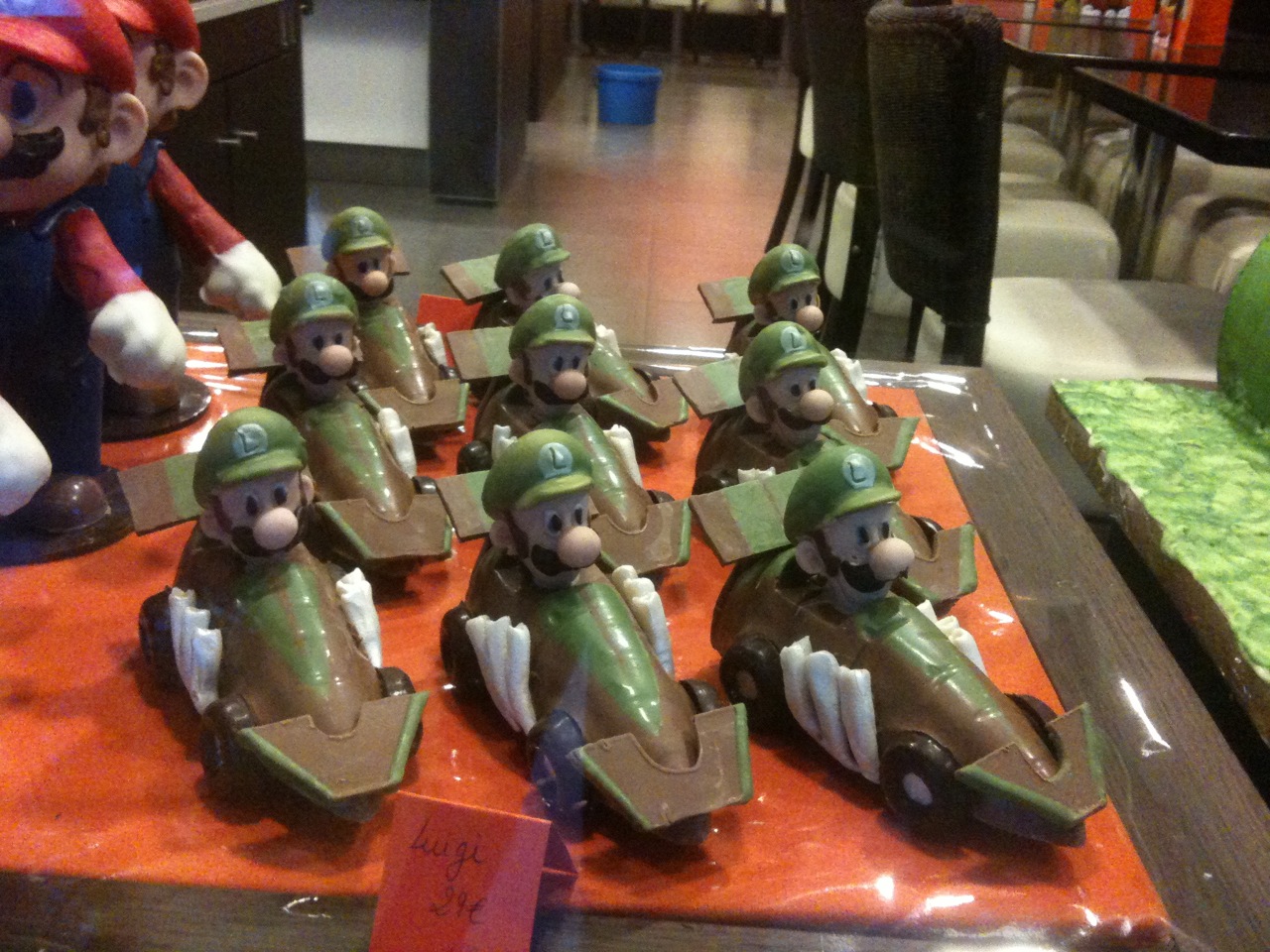 Mario Kart Made Out Of Chocolate