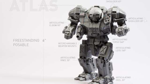 The Future Has Arrived: Print Your Own Mechwarrior Toys