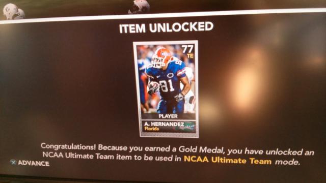Aaron Hernandez’s Appearance In NCAA 14 Will Be Brief, Says EA Sports