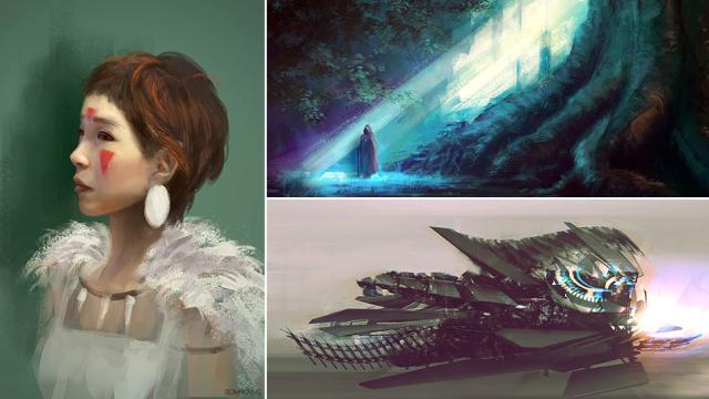 Fine Art: The Real Princess Mononoke And Other Dreamy Pieces Of Art