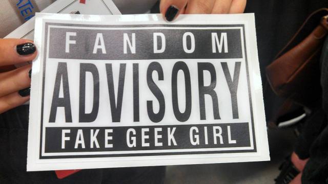 ‘Fake Geek Girl’ Stickers Used To Sexually Harass Women At Convention