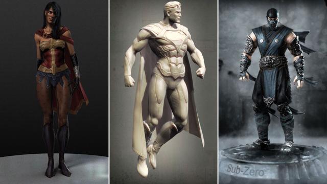Fine Art: Sub-Zero… Wins… But So Does Superman… And Wonder Woman…