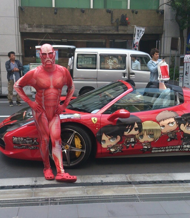 Ferrari Lovers, This Anime Stunt Might Horrify You