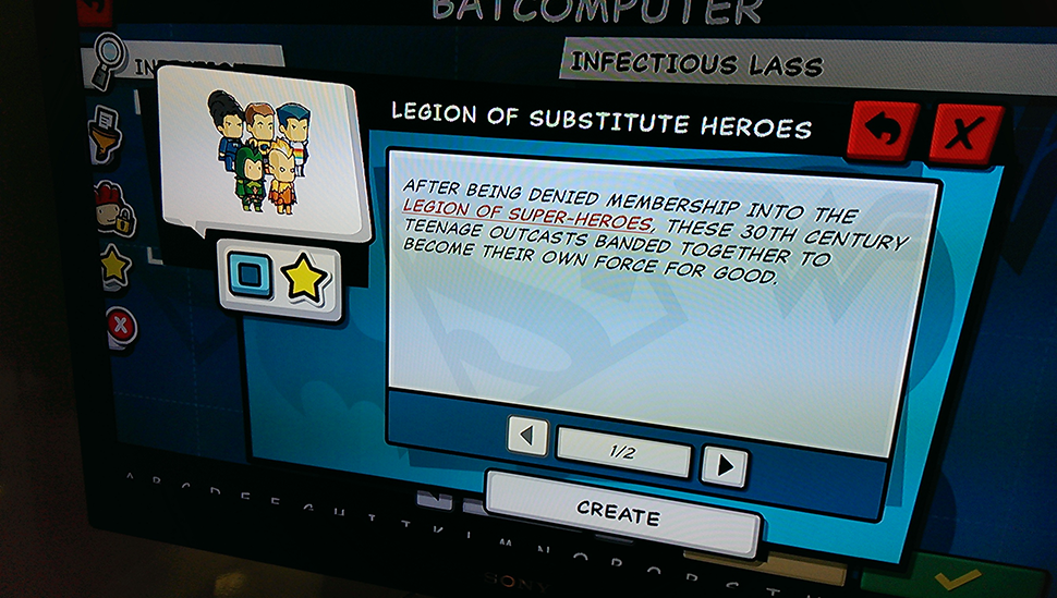 You Have Bested Me, Scribblenauts Unmasked