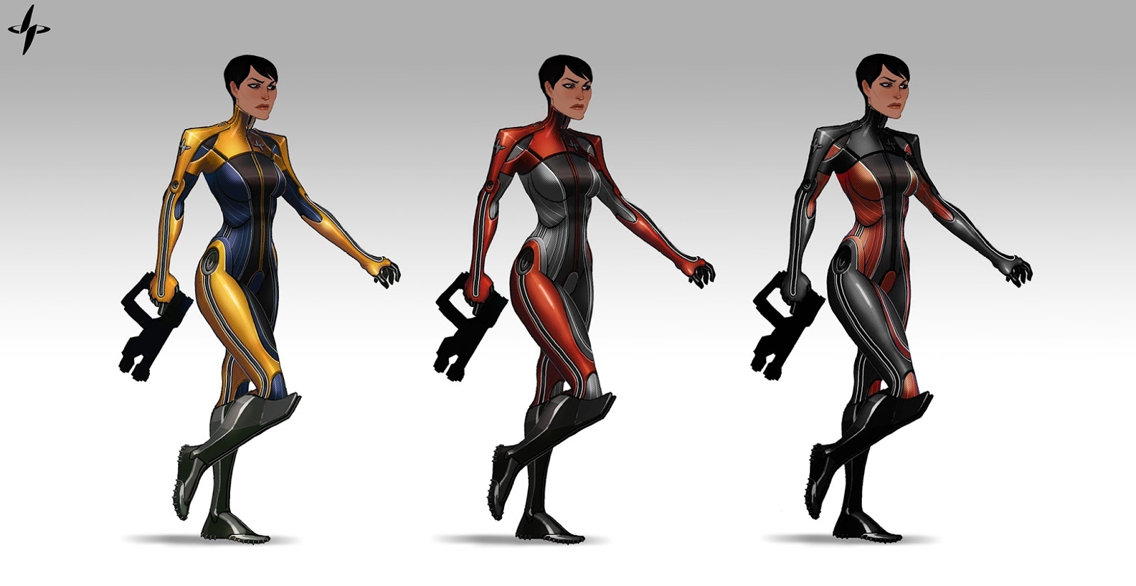 Tali’s ‘Official’ Face, A Cyborg Shepard And Other BioWare Sketches