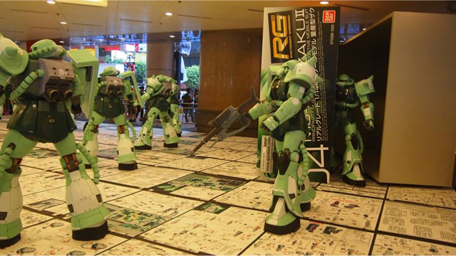Giant Mobile Battle Suits Overrun Hong Kong