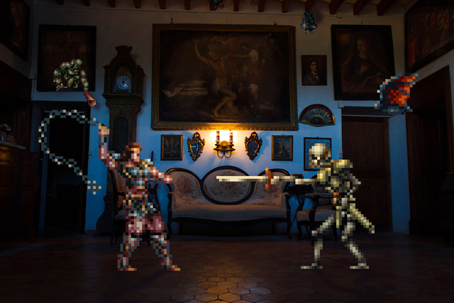 16-Bit Characters Fit Perfectly In Real-Life Environments
