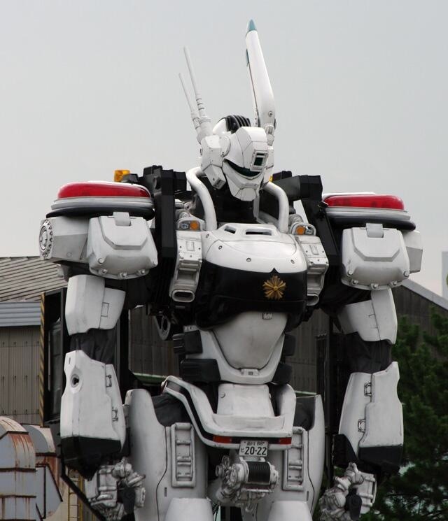 Japanese Mecha Cop Hints At A Glorious Movie Future