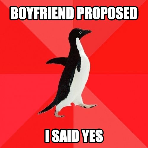 This Guy Proposed On Reddit Using Memes. She Actually Said Yes.