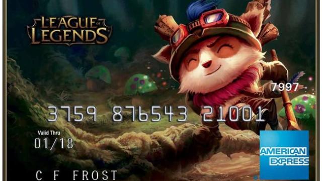 Get A League Of Legends AmEx (It’s A Debit Card Though)