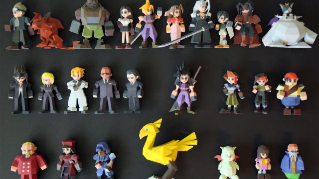 Square Enix Puts 3D-Printed Final Fantasy Figures Out Of Business
