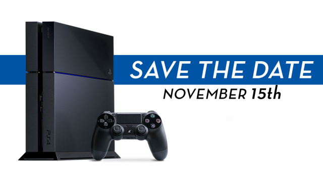 PS4 Release Date Is November 29 In Australia