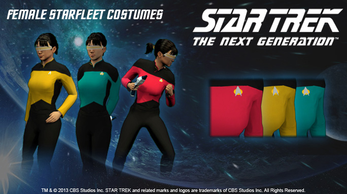 So Much Wrong With These PlayStation Home Star Trek Costumes