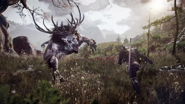 The Witcher 3: Trolls, Fire And Impaled Corpses