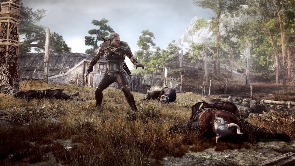 The Witcher 3: Trolls, Fire And Impaled Corpses