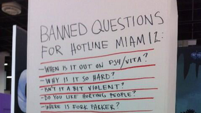 Here’s The List Of Banned Questions For Hotline Miami 2