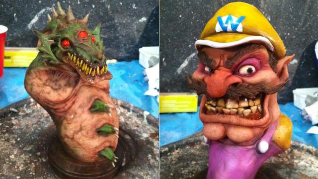 Nintendo’s Worst Bad Guys Look Awesomely Disgusting In These Busts