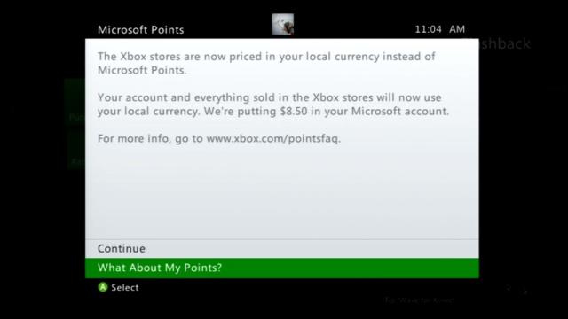 Your Microsoft Points Will Be Exchanged For Real Money Today