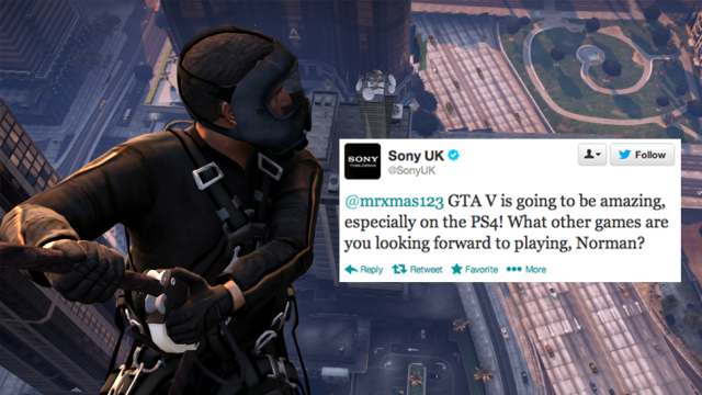 Rockstar: Sony’s PS4 GTA V Tweet Was Just A Typo