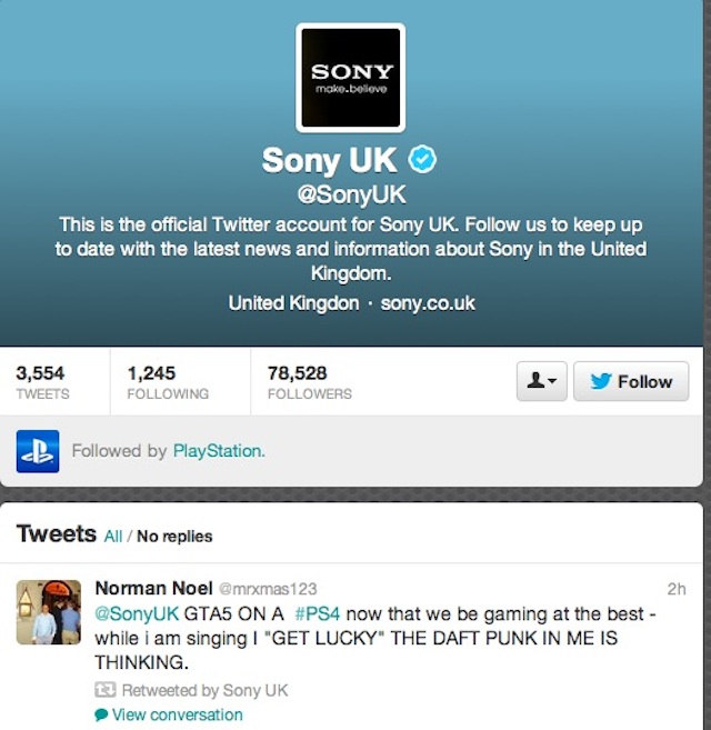 Rockstar: Sony’s PS4 GTA V Tweet Was Just A Typo