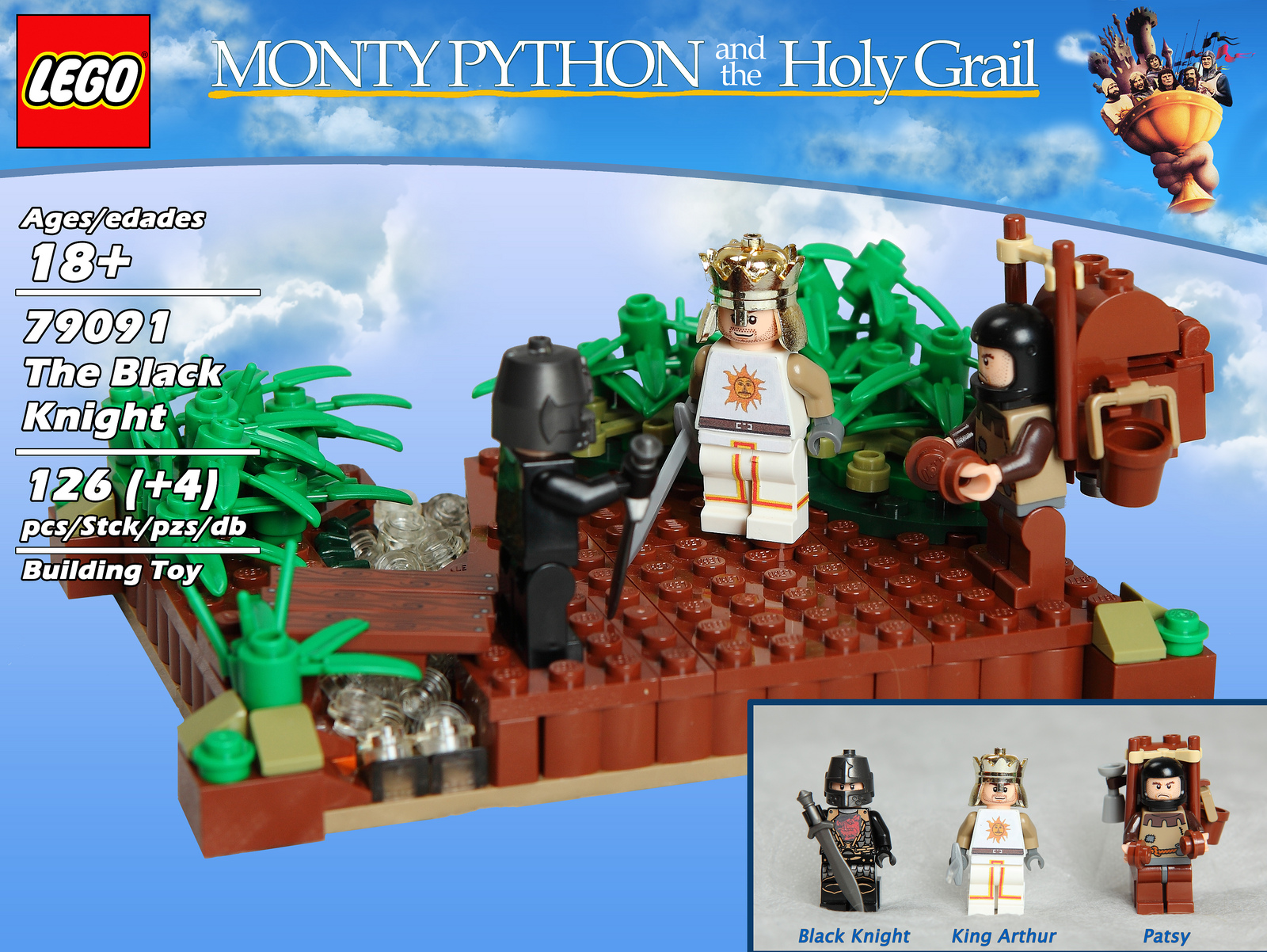 Monty Python LEGO Is A Flesh Wound For Your Dreams