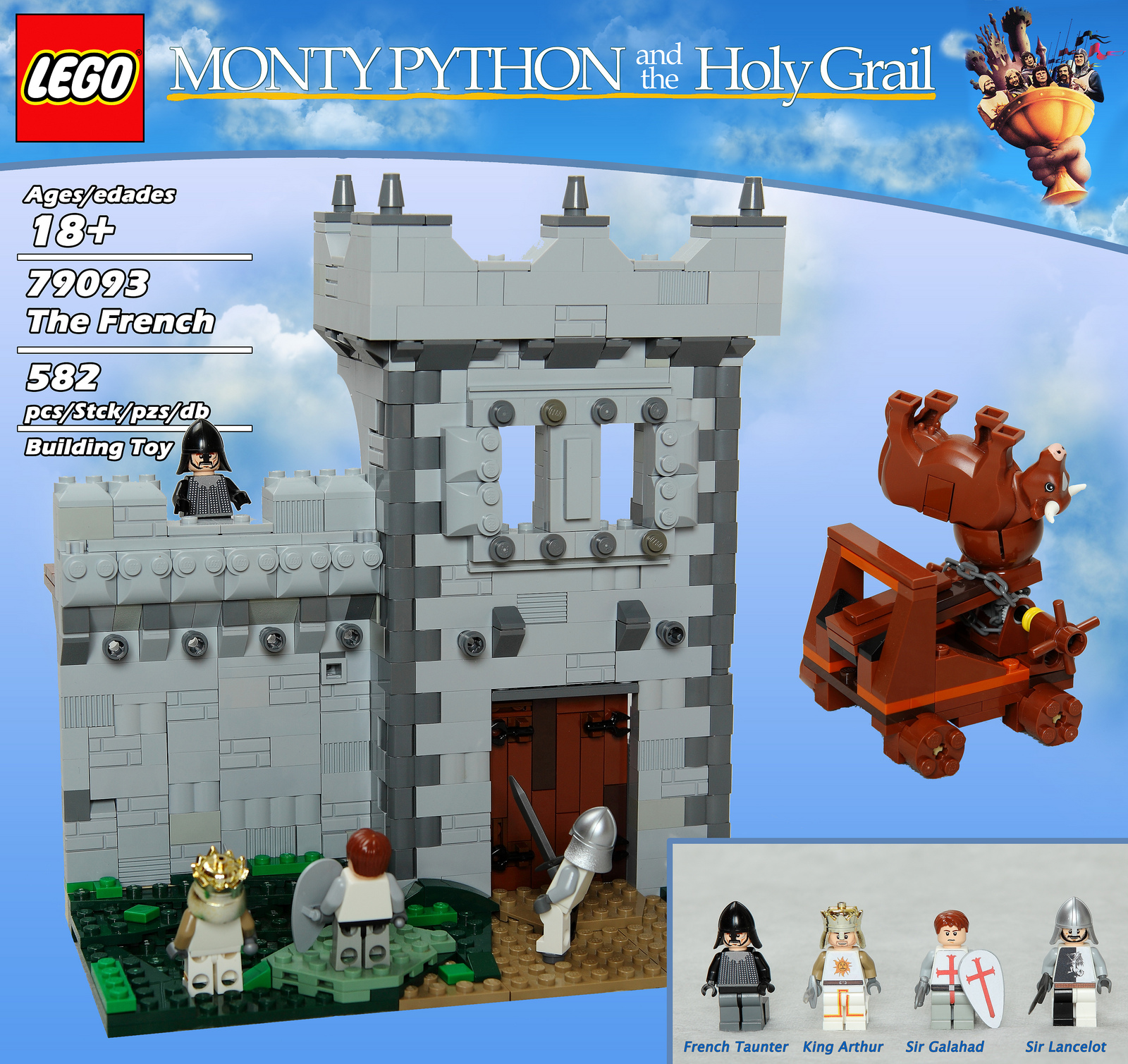 Monty Python LEGO Is A Flesh Wound For Your Dreams