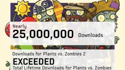 Plants Vs. Zombies 2 Already Beat The Original’s Lifetime Downloads