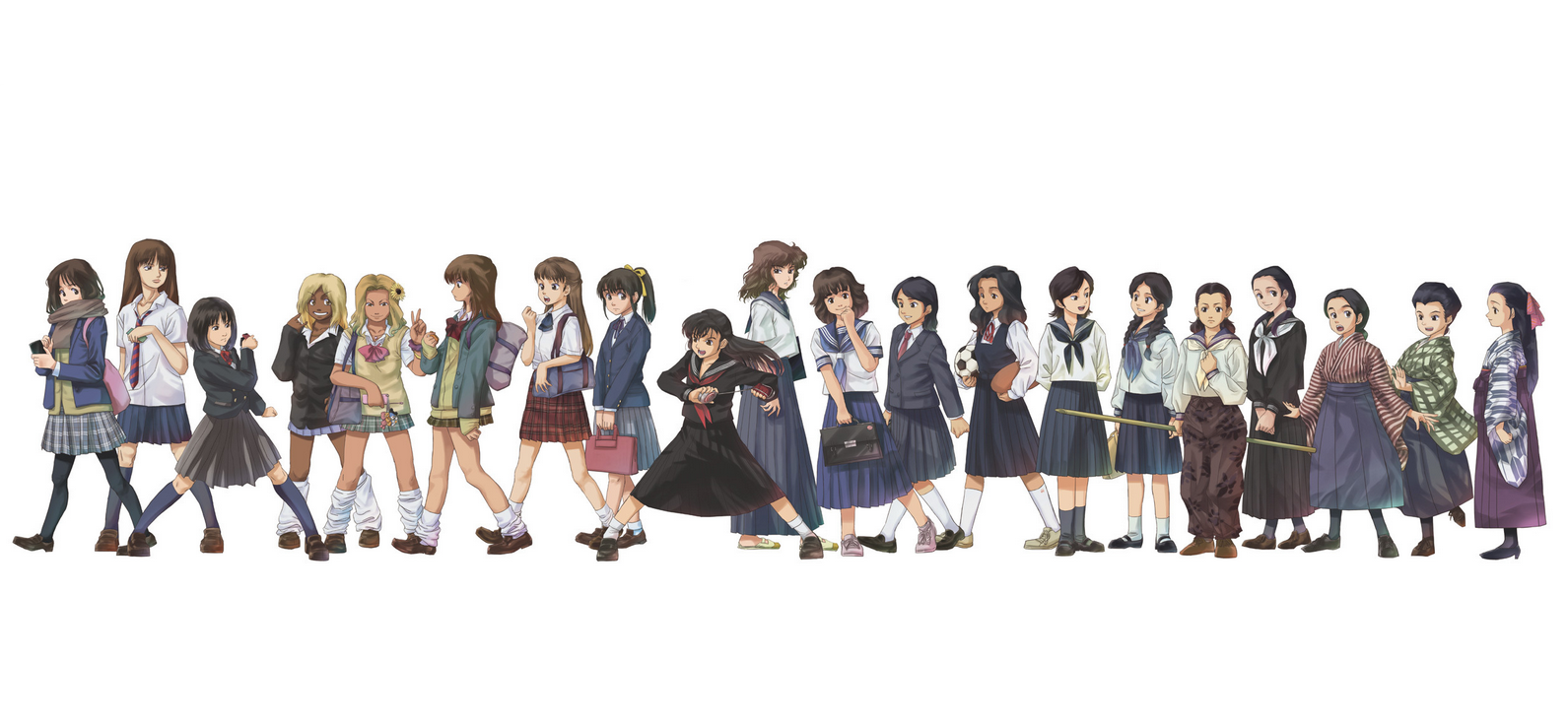 The Evolution Of Japanese Schoolgirl Uniforms
