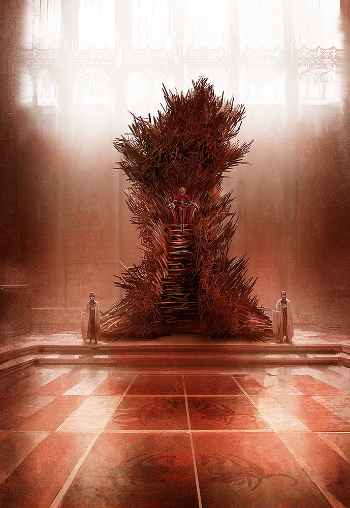 Fine Art: What The Iron Throne Should Really Look Like