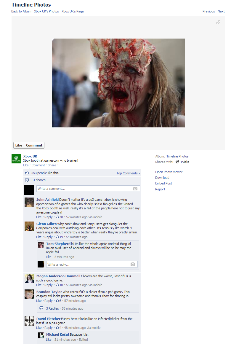 Xbox Facebook Account Smokes Whatever James Franco’s Been Smoking