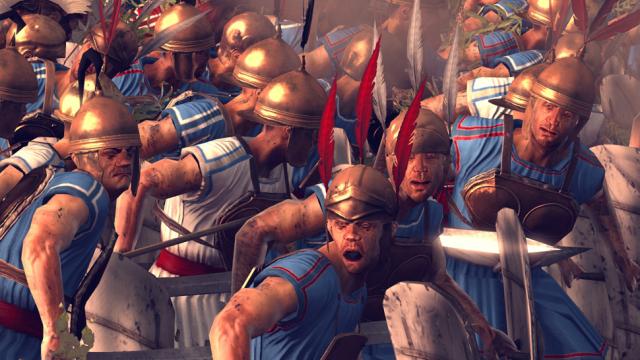 The Samnites In Total War: Rome II Are Actually Zombie Cannibals