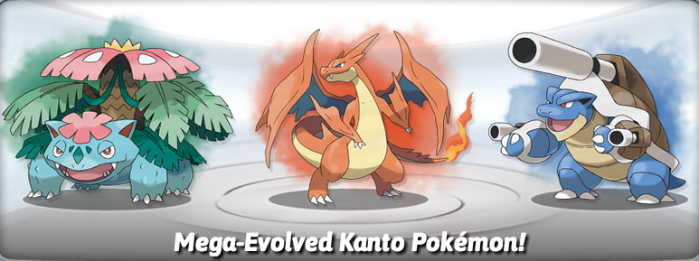 Bulbasaur, Charmander e Squirtle serão dados no início de Pokémon X / Y;  Venusaur, Charizard e Blastoise terão Mega Evoluções - NParty