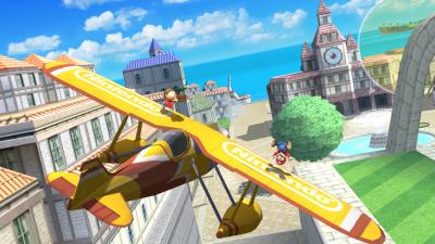 Looks Like The Pilotwings Stage Will Be Great In Super Smash Bros Wii U