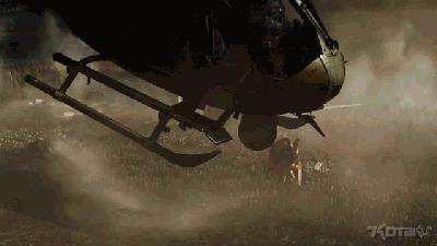 Oh My God It’s A Dog Taking Down A Helicopter