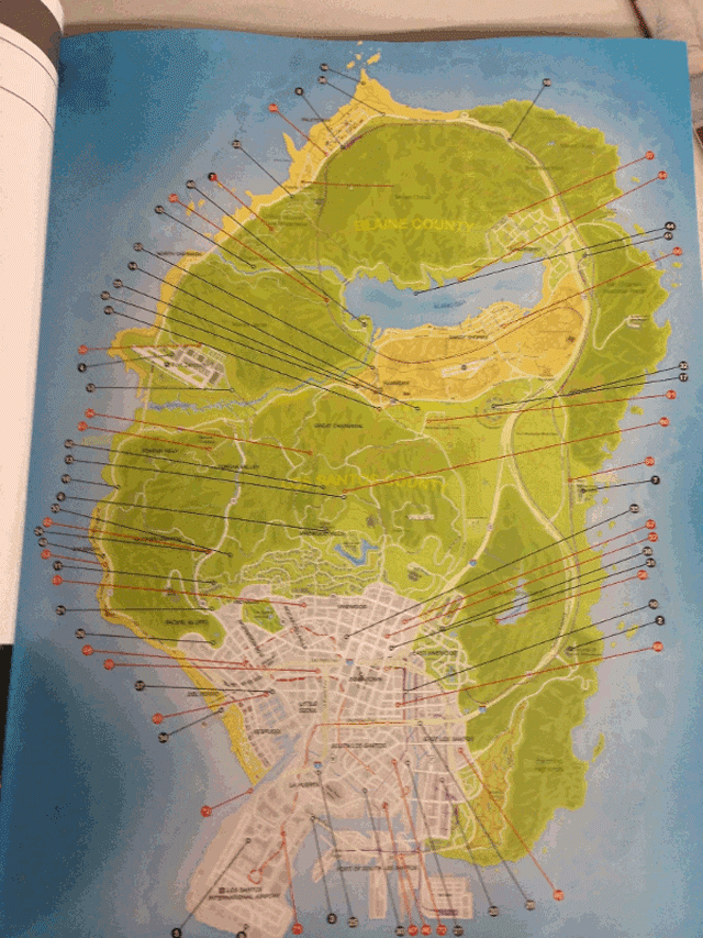 The Internet Reacts To Grand Theft Auto V’s Map And Its Size