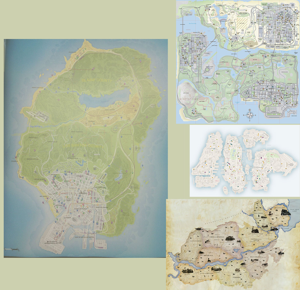 The Internet Reacts To Grand Theft Auto V’s Map And Its Size