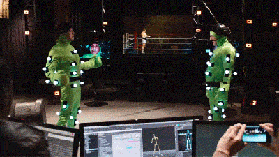 Shield Your Eyes: Stallone And De Niro Brawl In Video Game Mo-Cap Suits