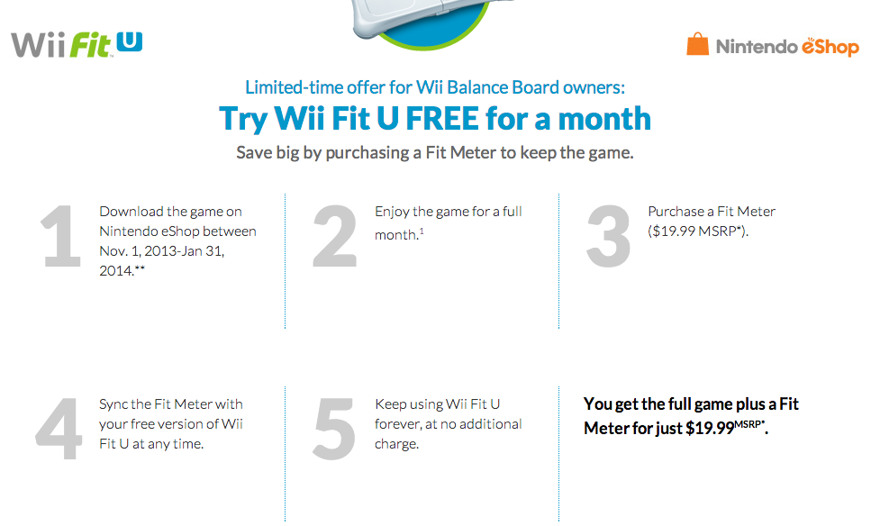 Nintendo Giving Away Wii Fit’s Sequel For Free (For A Month)