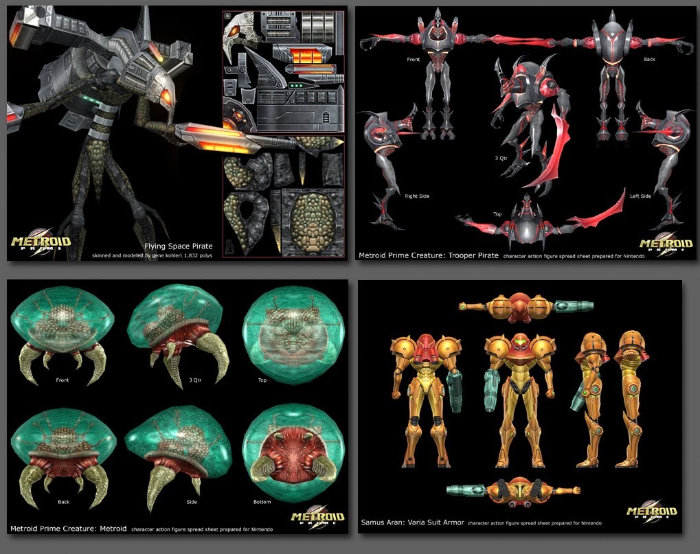 Fine Art: The Lucky Man Who Got To Build Samus For A Metroid Game