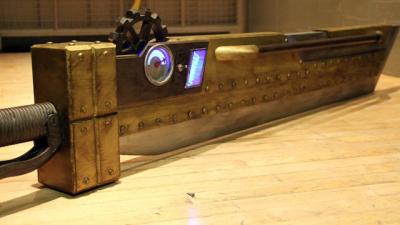 One Of Gaming’s Most Iconic Swords Get A Massive Steampunk Replica