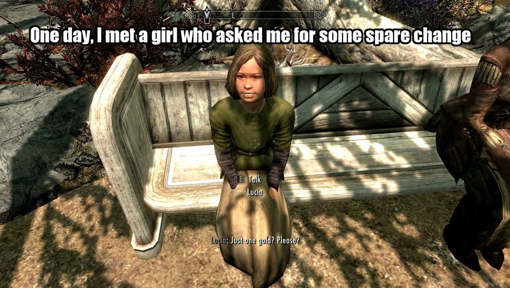 OK, Maybe The High King Of Skyrim Can Be A Nice Guy. Sorta