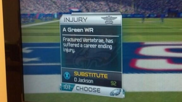 How Often Does A Player Get Paralysed In Madden?