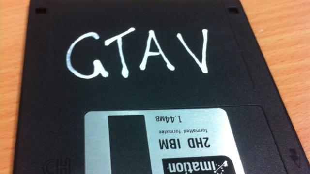 A Very Floppy PC Version Of Grand Theft Auto V Is For Sale On eBay