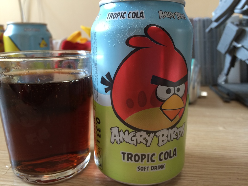 Tropic Cola? That Makes Me Angry… Angry Birds Angry!