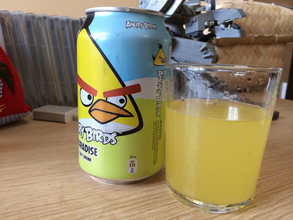 Tropic Cola? That Makes Me Angry… Angry Birds Angry!
