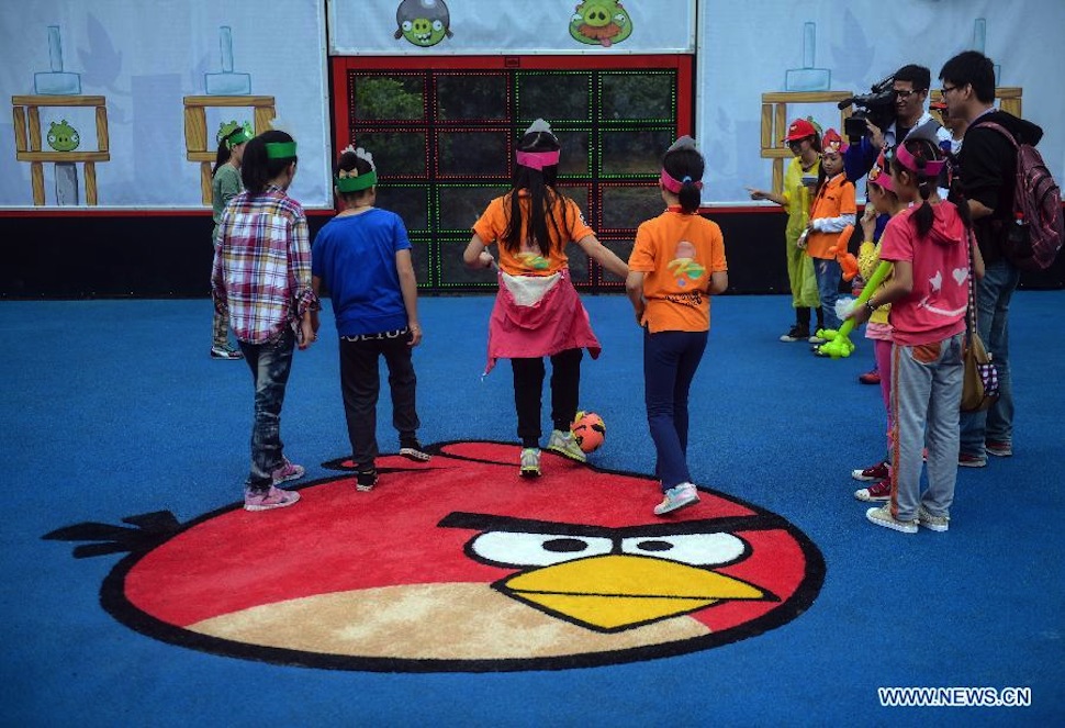 Angry Birds Theme Park Opens In China