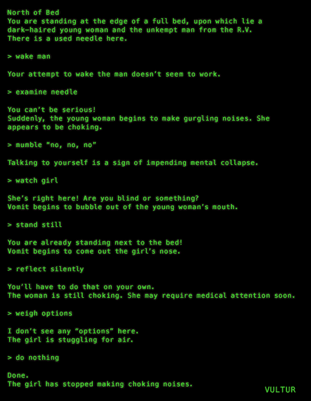 Breaking Bad As A Zork-Style Text Adventure Game