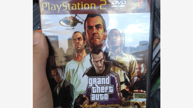 This GTA V Bootleg Has Everything On Its Cover