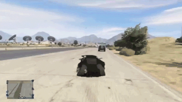 Wrecked GTA Car Still Runs Pretty Well
