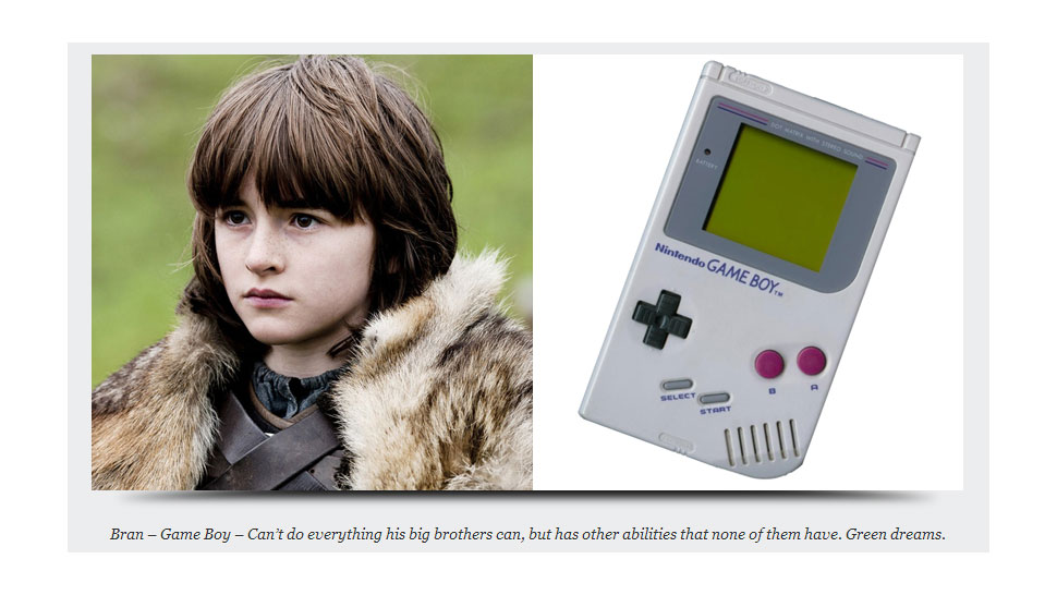 How Game Of Thrones Characters Are Like…Video Game Consoles